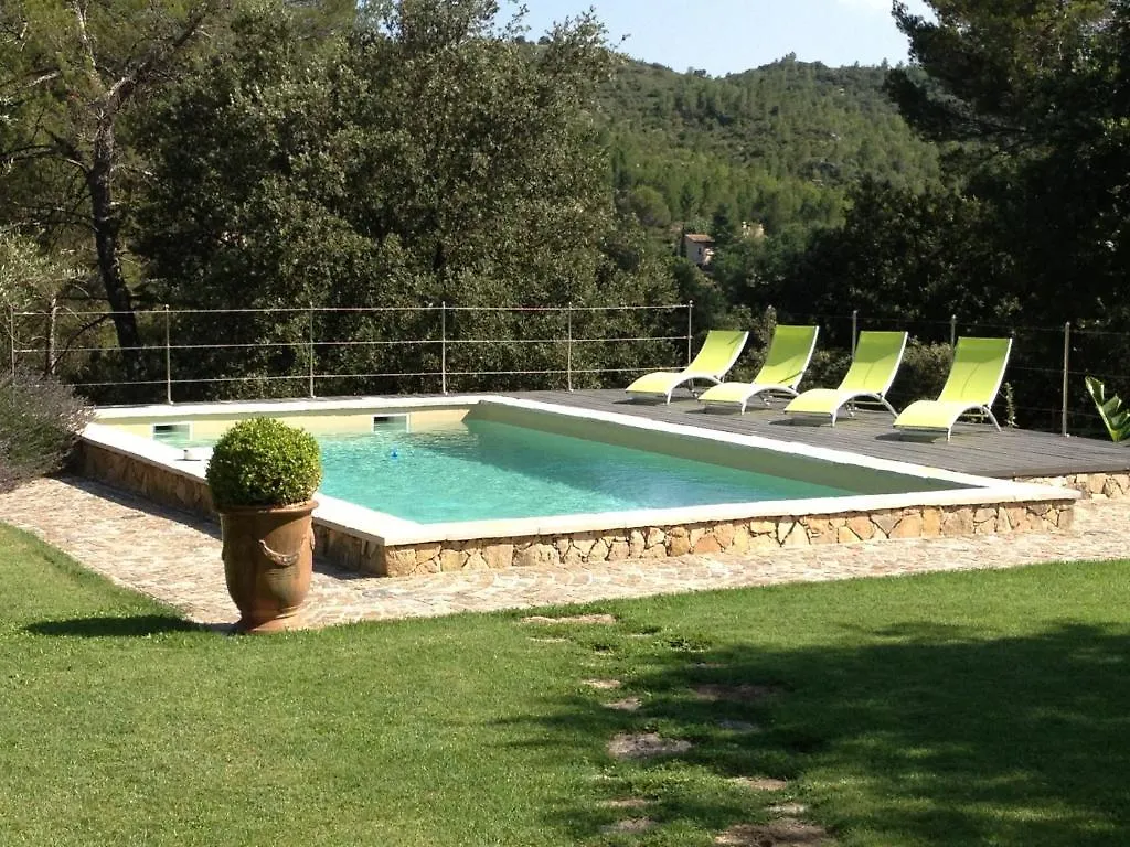 Bed and Breakfast La Paliere à Correns Couette-café